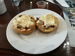 Scones at the Parkmore Hotel